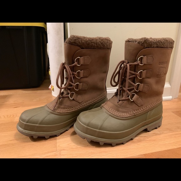 SOLD Sorel caribou boot men’s 8.5 - Picture 2 of 6